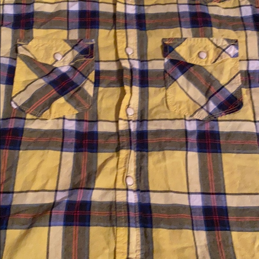 Plaid button down - Picture 2 of 3